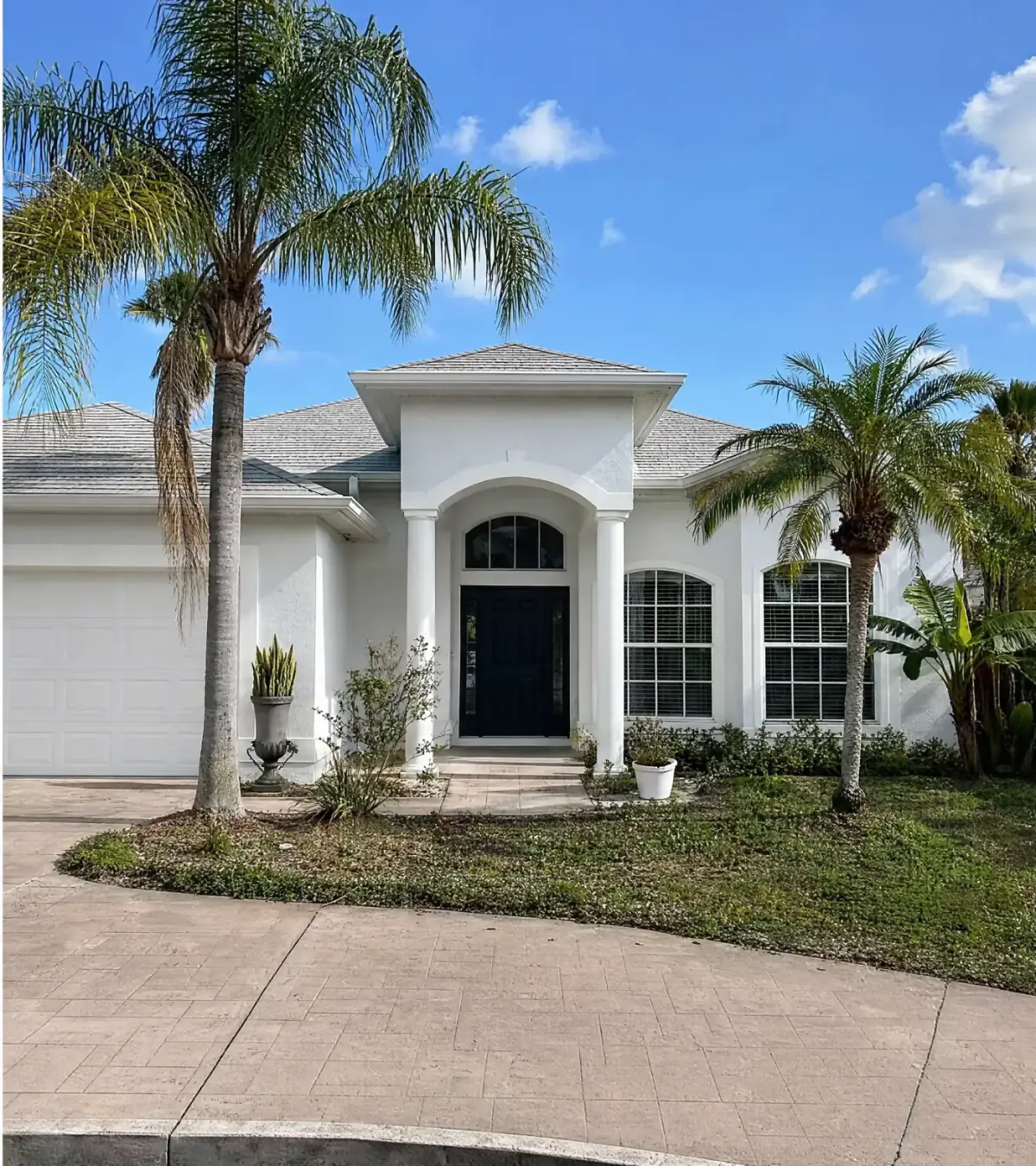 Front exterior after painting