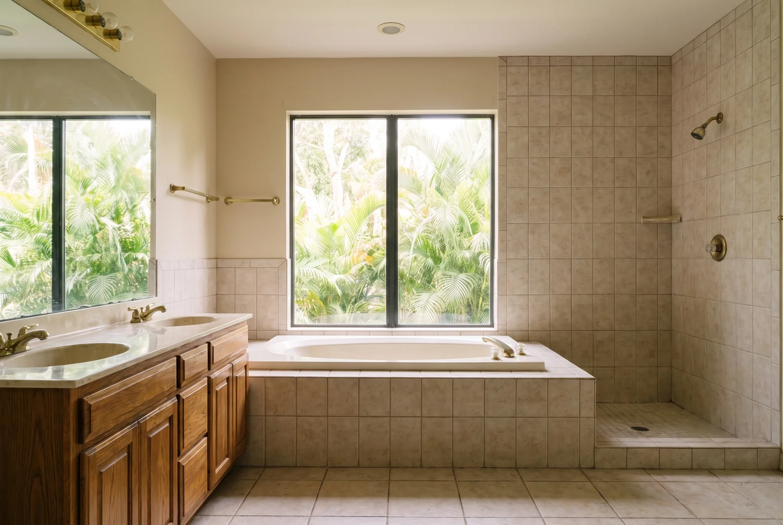 Bathroom before